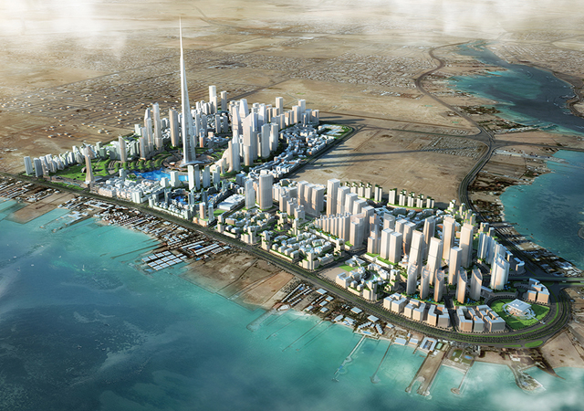 Jeddah Tower anchors the wider $20-billion Jeddah Economic City development.